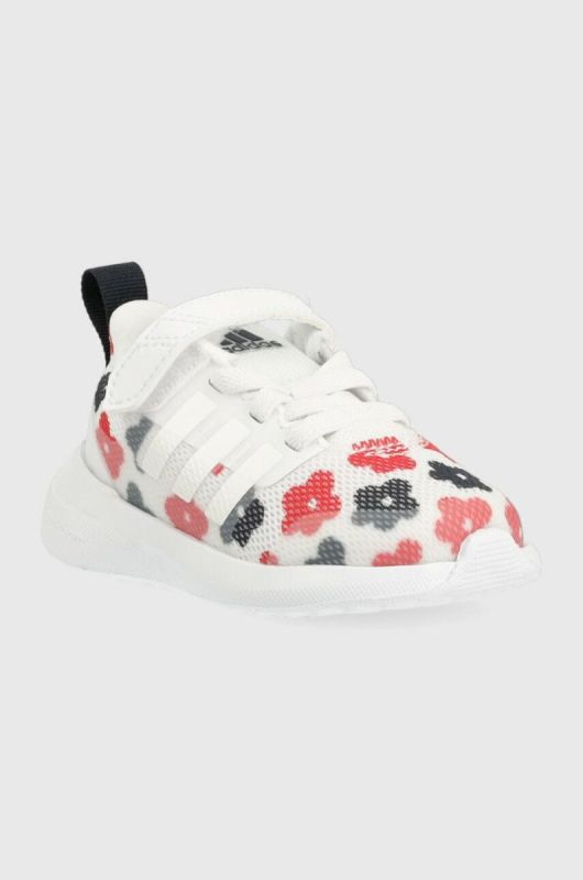 Дитячі кросівки adidas FortaRun 2.0 EL I колір білий фото 2