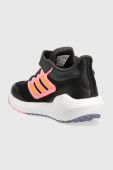 Дитячі кросівки adidas ULTRABOUNCE EL K колір чорний (2956536)