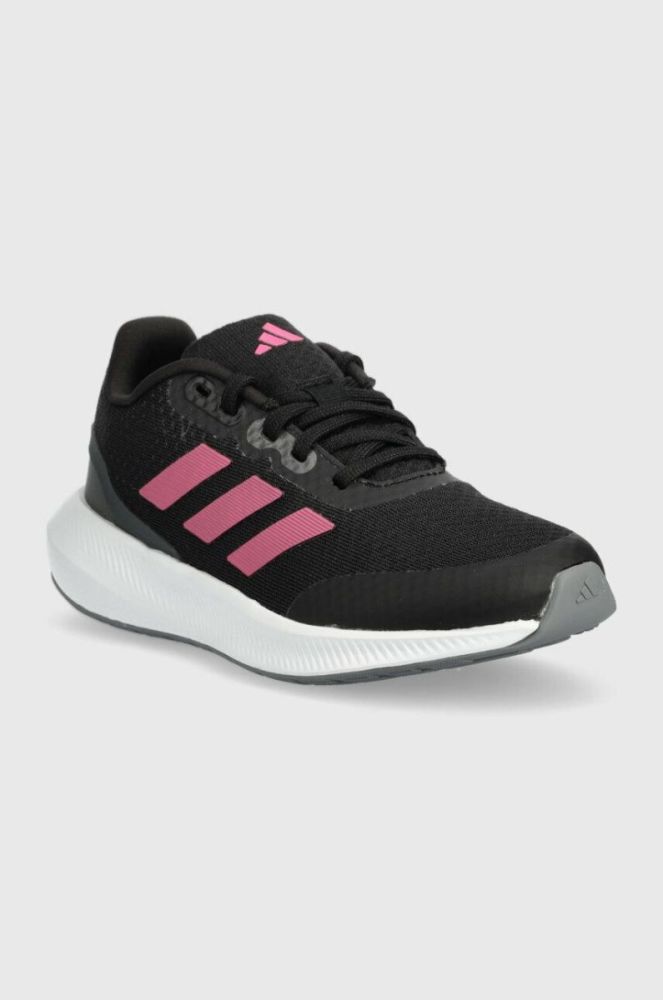Дитячі кросівки adidas RUNFALCON 3.0 K колір чорний (2993269) фото 2