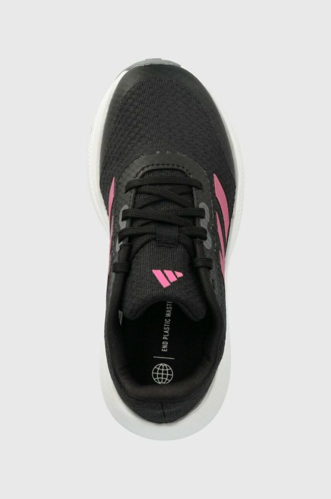 Дитячі кросівки adidas RUNFALCON 3.0 K колір чорний (2993269) фото 4