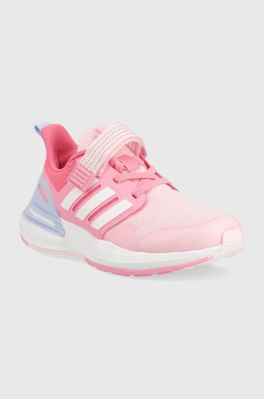 Кросівки adidas RapidaSport EL K колір рожевий фото 2