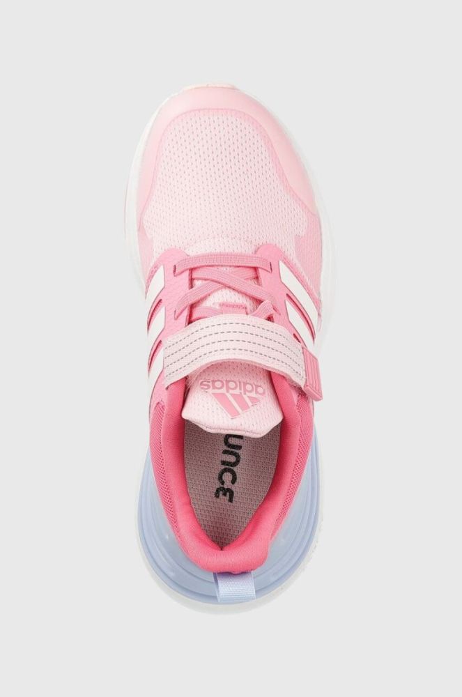 Кросівки adidas RapidaSport EL K колір рожевий фото 4