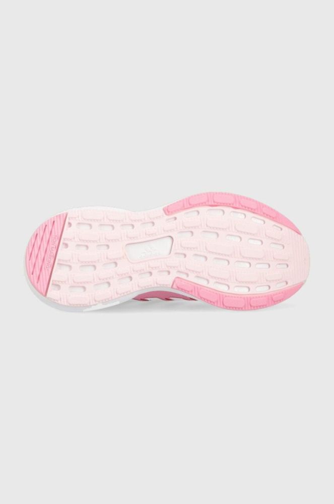 Кросівки adidas RapidaSport EL K колір рожевий фото 5