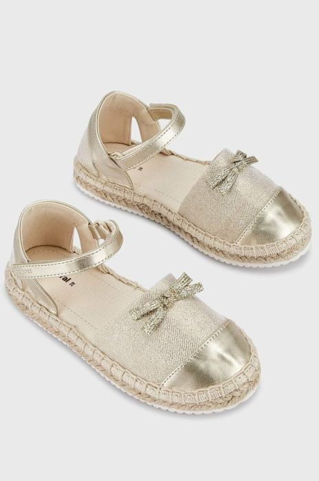 Дитячі еспадрилі Mayoral колір золотий