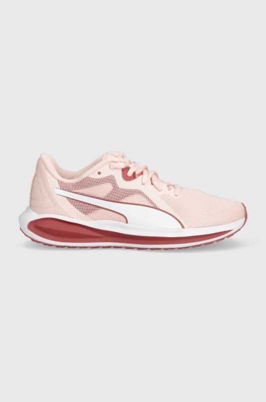 Дитячі кросівки Puma Twitch Runner Jr колір рожевий