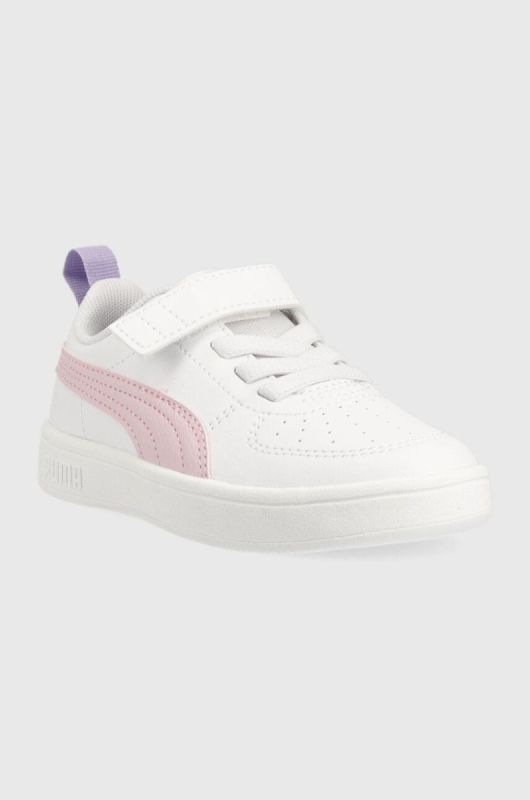 Дитячі кросівки Puma Puma Rickie AC PS колір білий фото 2
