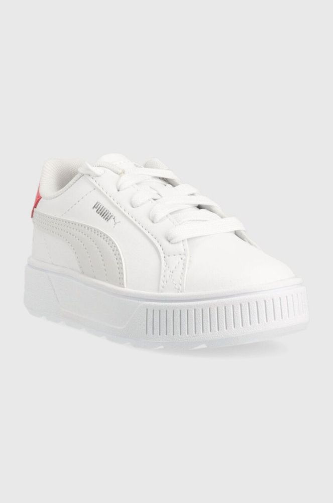 Дитячі кросівки Puma Karmen L PS колір білий фото 2