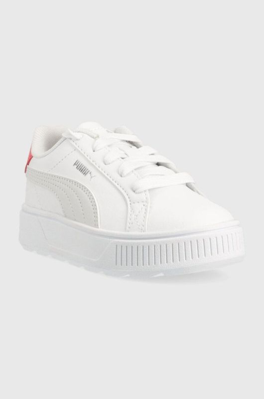 Дитячі кросівки Puma Karmen L PS колір білий фото 2