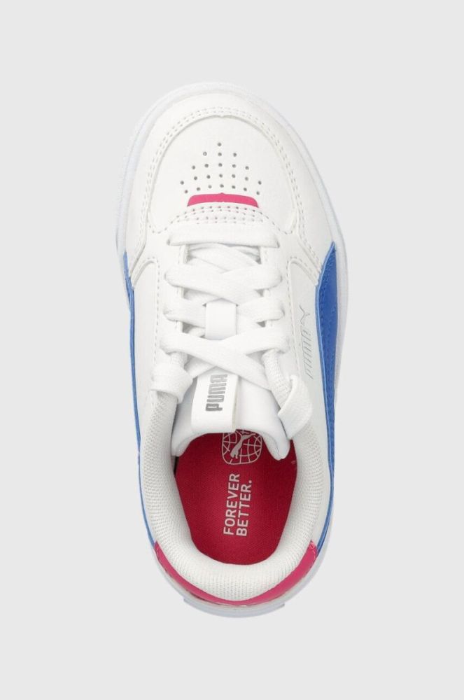 Дитячі кросівки Puma Karmen Rebelle PS колір білий фото 4