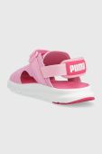 Дитячі сандалі Puma Puma Evolve Sandal AC PS колір рожевий