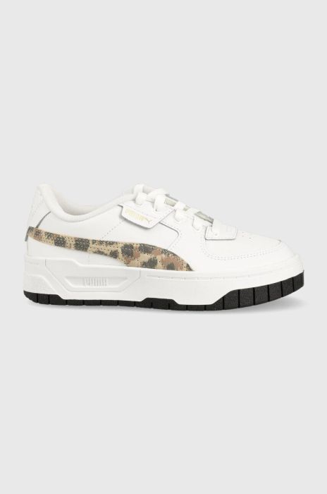 Дитячі кросівки Puma Cali Dream Animal Print Jr колір білий