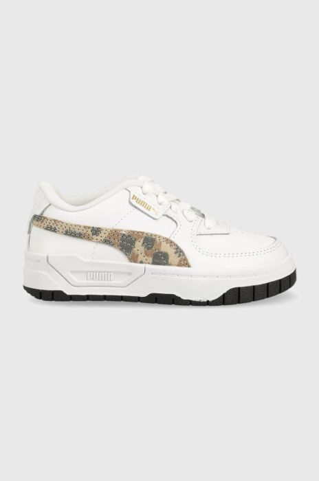 Дитячі кросівки Puma Cali Dream Animal Print PS колір білий