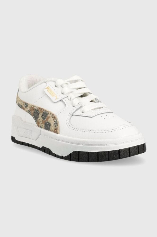 Дитячі кросівки Puma Cali Dream Animal Print PS колір білий фото 2