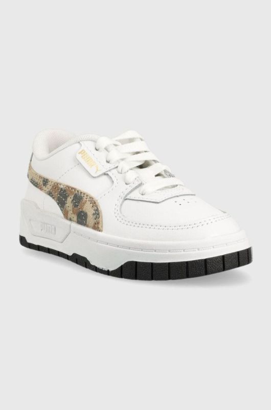 Дитячі кросівки Puma Cali Dream Animal Print PS колір білий фото 2