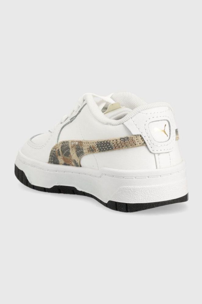Дитячі кросівки Puma Cali Dream Animal Print PS колір білий фото 3