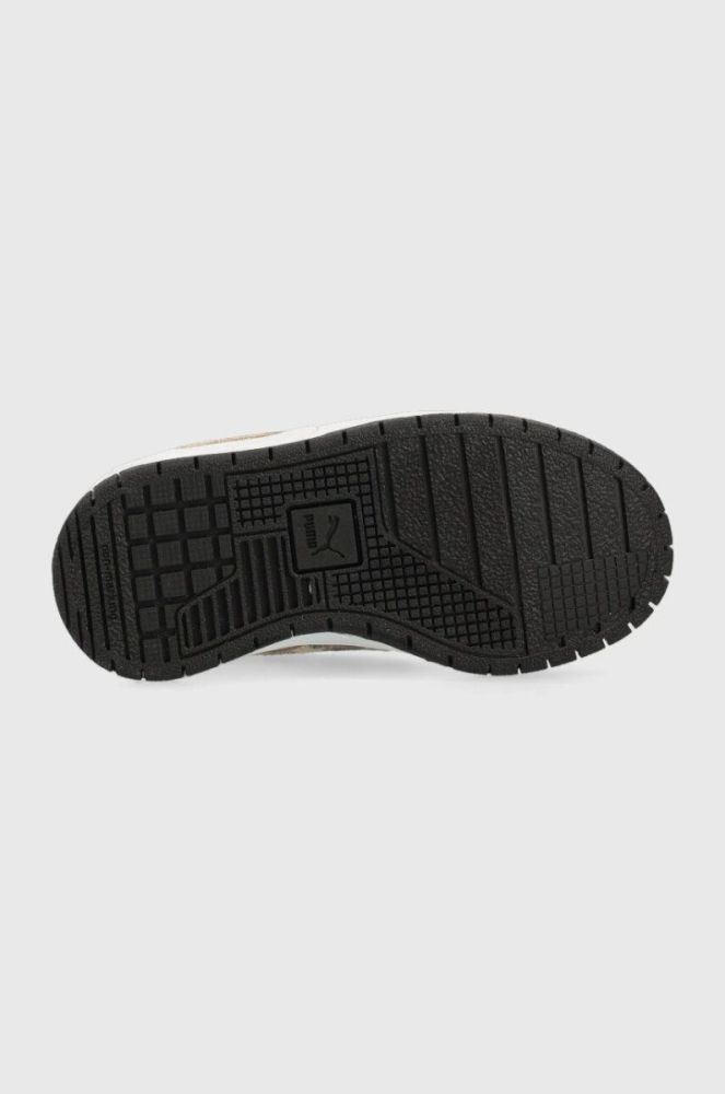 Дитячі кросівки Puma Cali Dream Animal Print PS колір білий фото 5