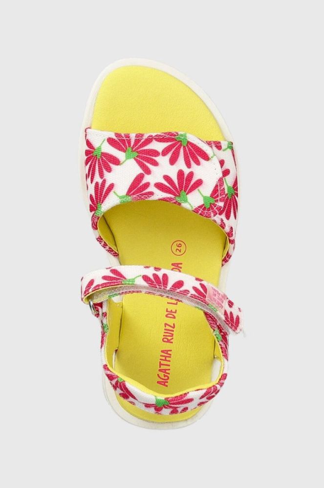 Дитячі сандалі Agatha Ruiz de la Prada колір білий (3019316) фото 4