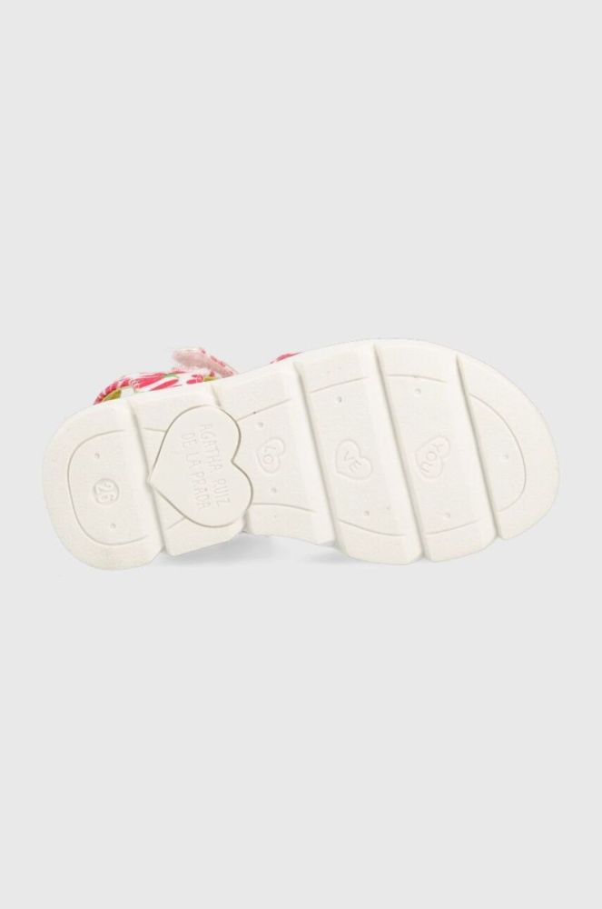 Дитячі сандалі Agatha Ruiz de la Prada колір білий (3019316) фото 5