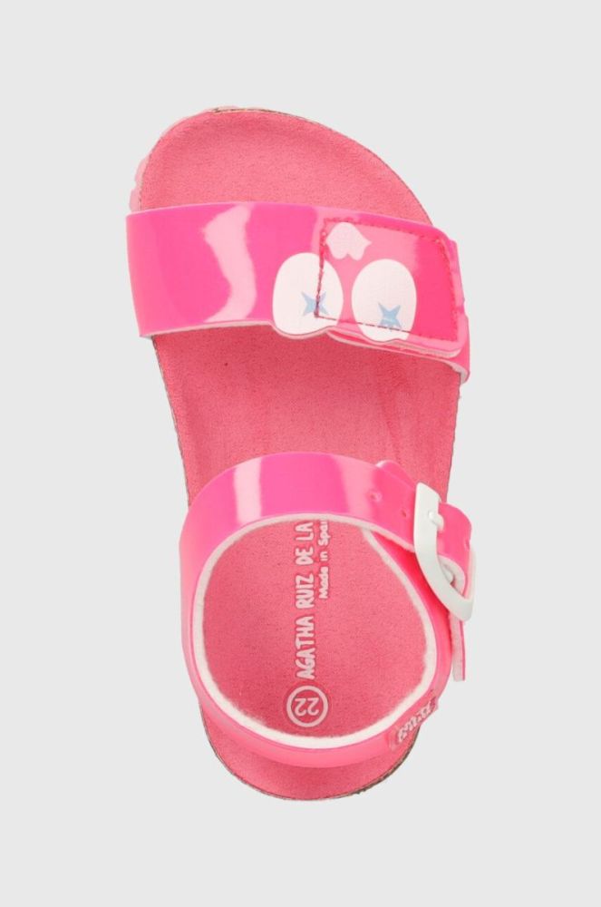 Дитячі сандалі Agatha Ruiz de la Prada колір рожевий (3151004) фото 4
