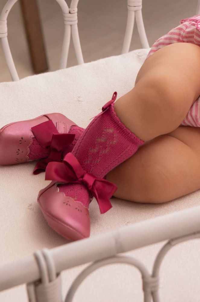 Черевики для немовля Mayoral Newborn колір фіолетовий (2961337)
