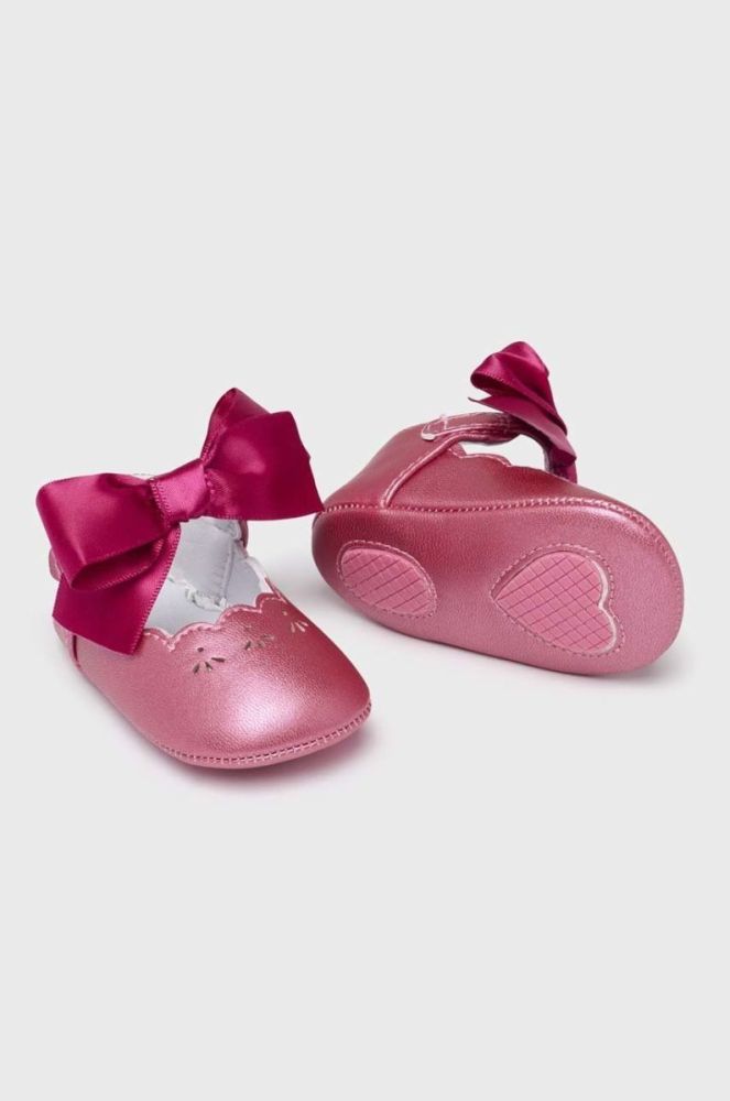 Черевики для немовля Mayoral Newborn колір фіолетовий (2961337) фото 4