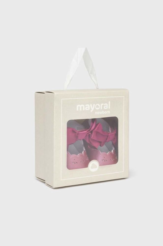 Черевики для немовля Mayoral Newborn колір фіолетовий (2961337) фото 7