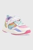 Дитячі кросівки United Colors of Benetton колір рожевий (3031164)