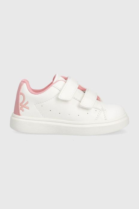 Дитячі кросівки United Colors of Benetton колір рожевий (3163109)