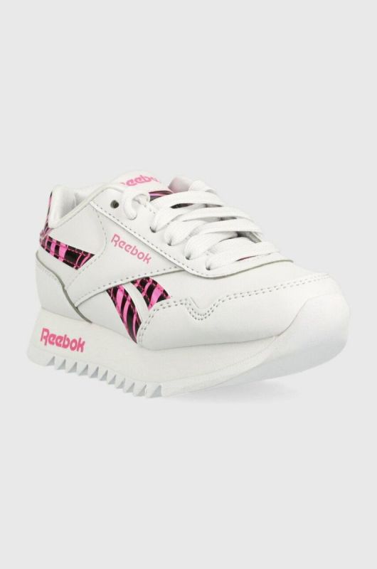 Дитячі кросівки Reebok Classic ROYAL CLJOG колір білий фото 2