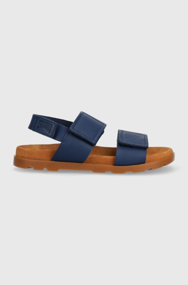 Дитячі шкіряні сандалі Camper колір блакитний (3045219)