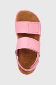 Дитячі шкіряні сандалі Camper колір рожевий (3216723)