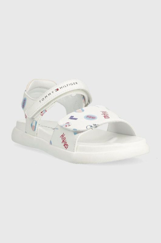 Дитячі сандалі Tommy Hilfiger колір білий (3138028) фото 2