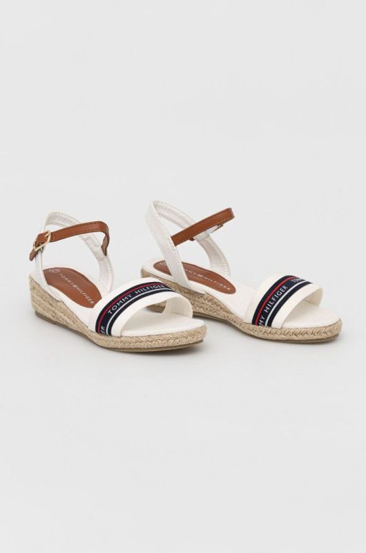 Дитячі сандалі Tommy Hilfiger колір білий (3181309) фото 2