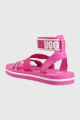 Дитячі сандалі UGG Allisa колір фіолетовий