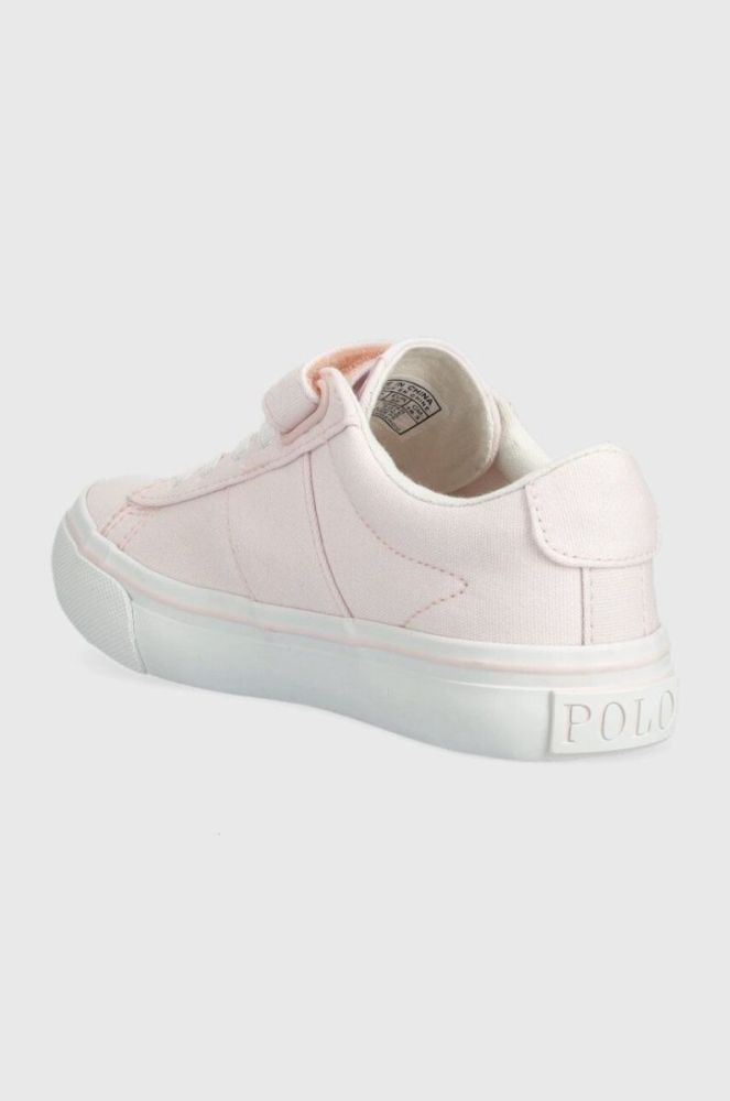 Дитячі кеди Polo Ralph Lauren колір рожевий (3176225) фото 3