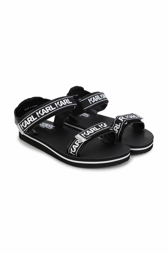 Дитячі сандалі Karl Lagerfeld колір чорний (3064337)