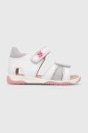 Дитячі шкіряні сандалі Garvalin колір білий (3222562)