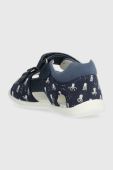 Дитячі шкіряні сандалі Garvalin колір синій (3028328)