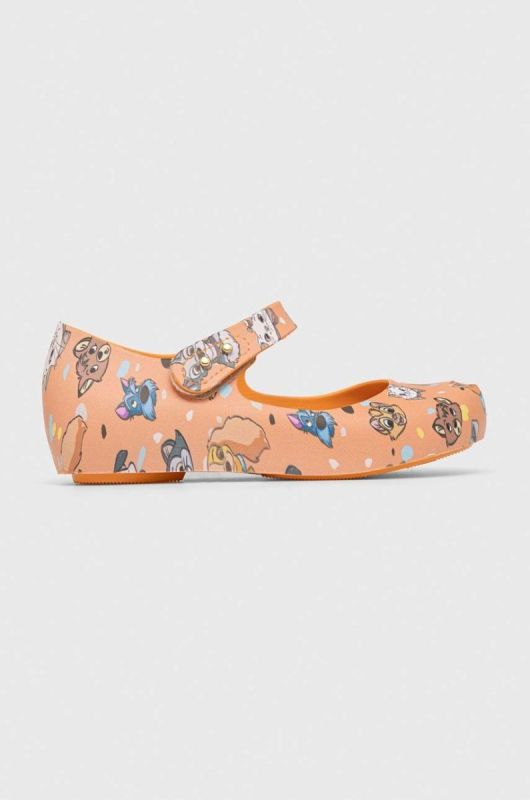 Дитячі балетки Melissa x Disney колір помаранчевий фото 2