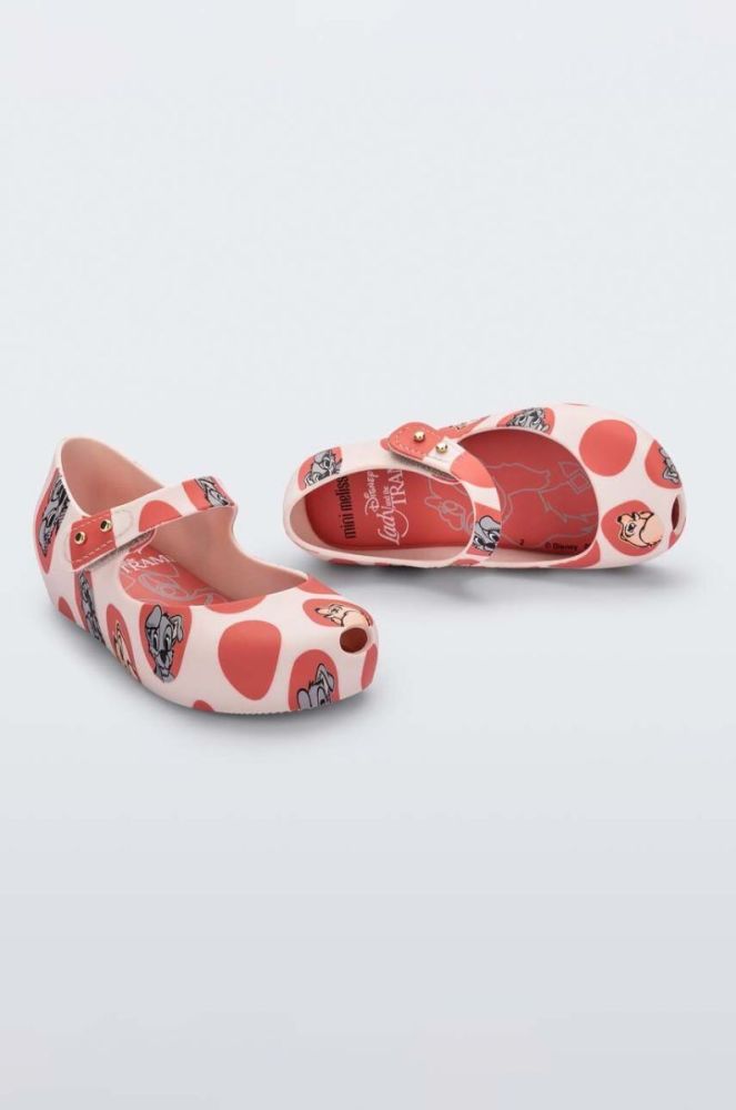 Дитячі балетки Melissa x Disney колір рожевий фото 6