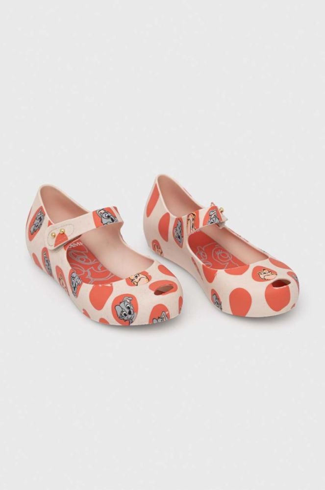 Дитячі балетки Melissa x Disney колір рожевий фото 3