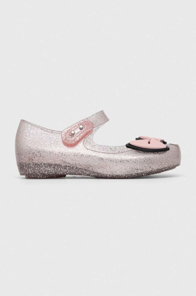 Дитячі балетки Melissa x Disney колір срібний фото 3