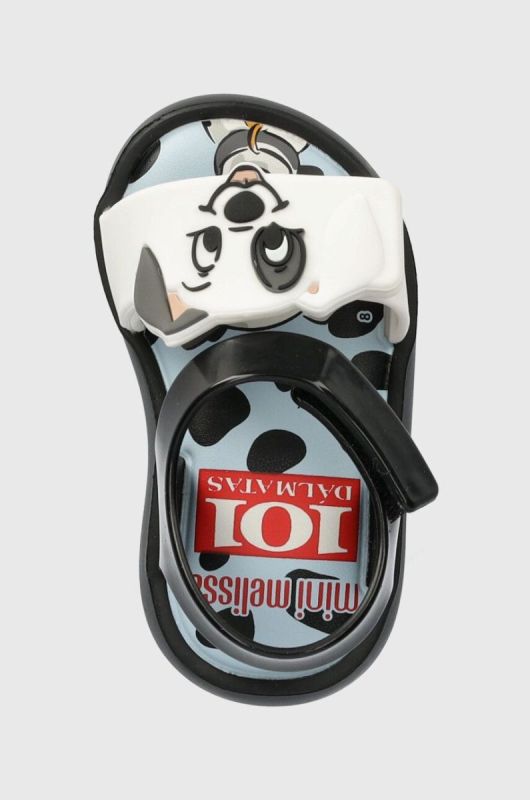 Дитячі сандалі Melissa x Disney колір чорний фото 2