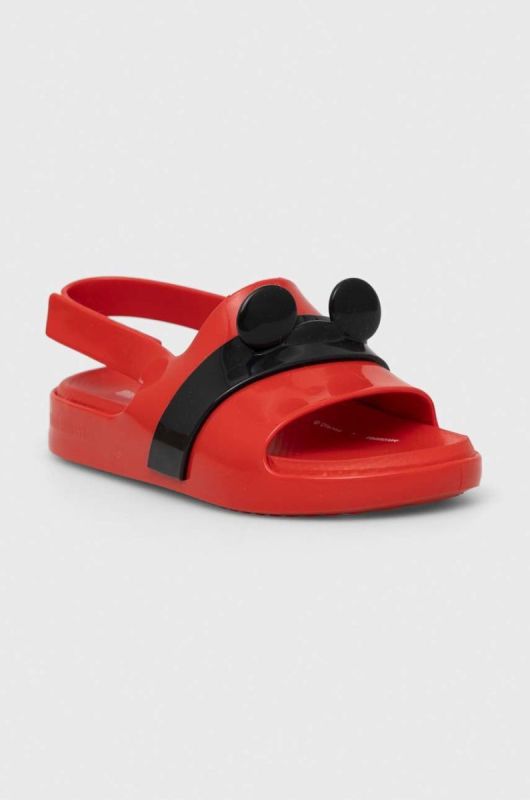 Дитячі сандалі Melissa x Disney колір червоний фото 2