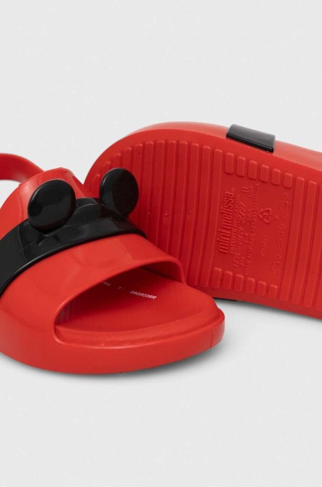 Дитячі сандалі Melissa x Disney колір червоний фото 5