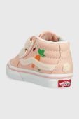 Дитячі кеди Vans SK8 Mid Reissue V Rabbit GARD PCHDS колір помаранчевий