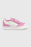 Дитячі кеди Vans UY ComfyCush New Skool V SUNN CYCLM колір фіолетовий