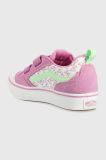 Дитячі кеди Vans UY ComfyCush New Skool V SUNN CYCLM колір фіолетовий