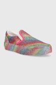 Дитячі кеди Vans UY Classic Slip On CTHR CHBD TRDWN колір барвистий (3156330)
