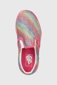 Дитячі кеди Vans UY Classic Slip On CTHR CHBD TRDWN колір барвистий (3156330)